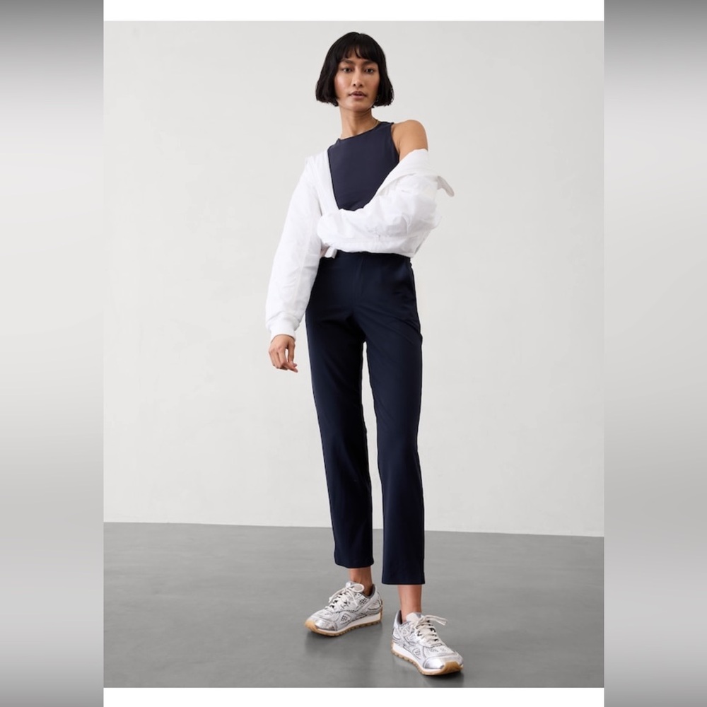 Brooklyn Ankle Pants in Navy - Picture 4 of 12